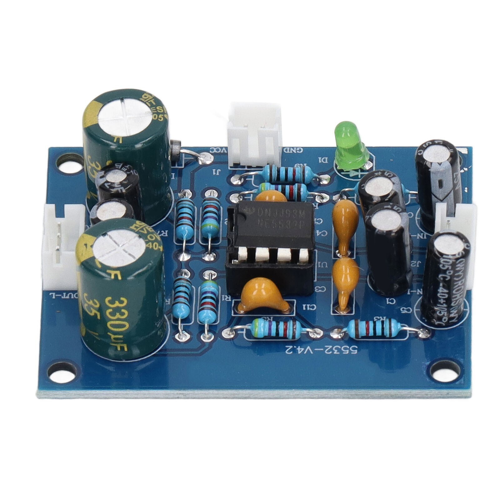 Preamp Module Audio Preamplifier Board NE5532 Chip Accessory Part