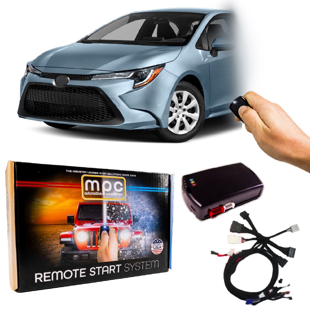 Remote Activated Remote Start Kit For 2020-2022 Toyota Corolla - T-Harness
