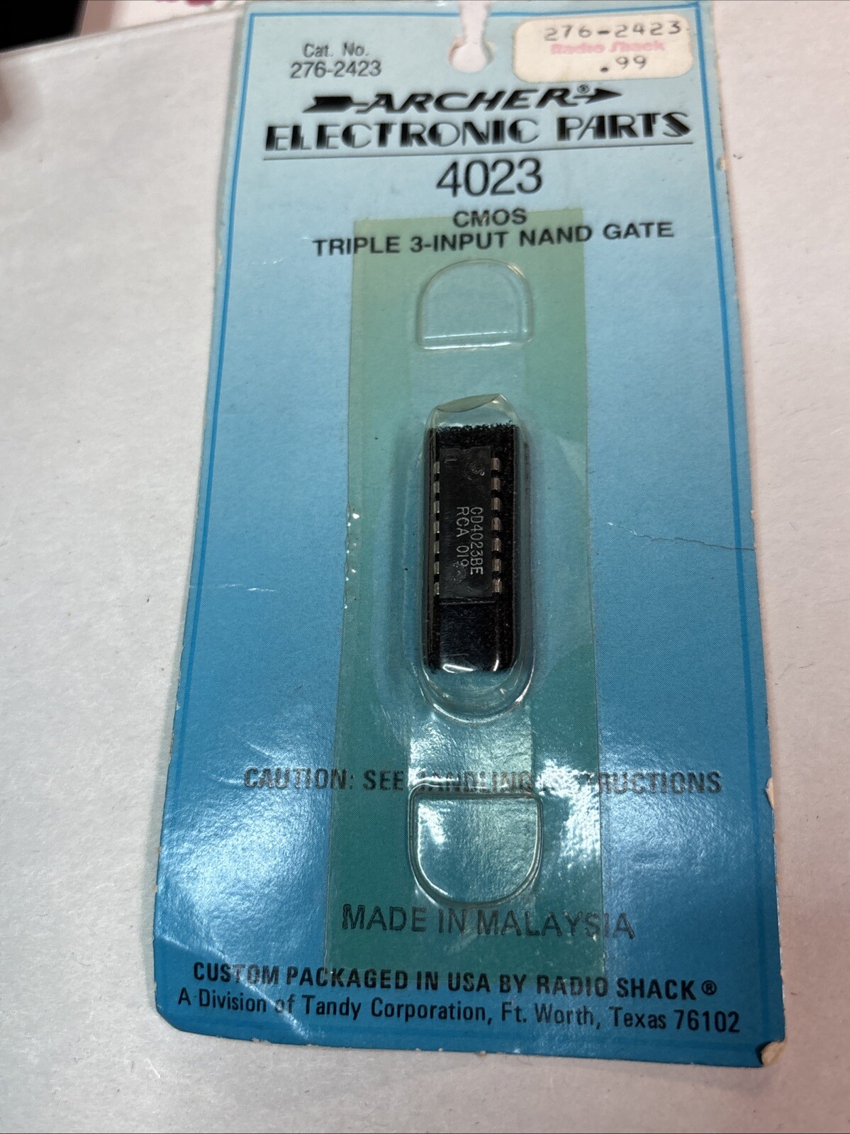 New Radio Shack 4023 Triple 3-Input NAND Gate @MB207