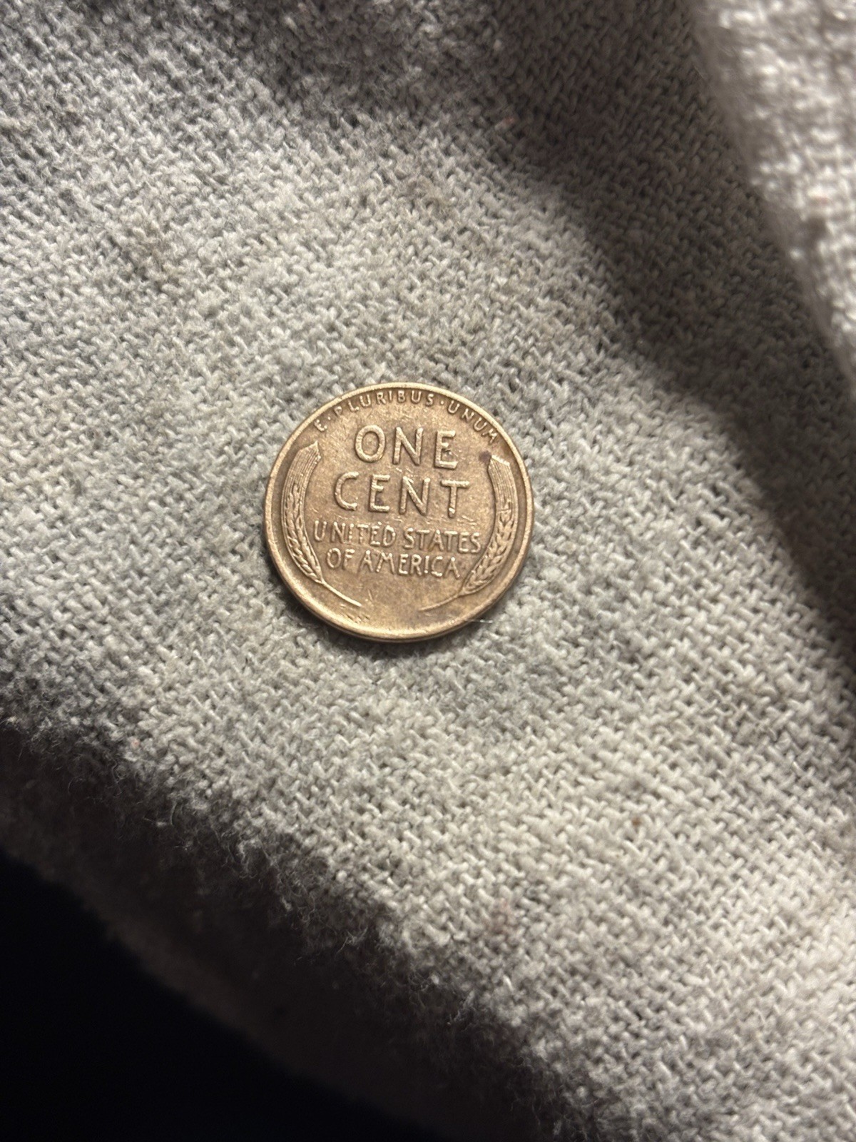 1944 Lincoln Wheat No Mint w/ 2 Errors