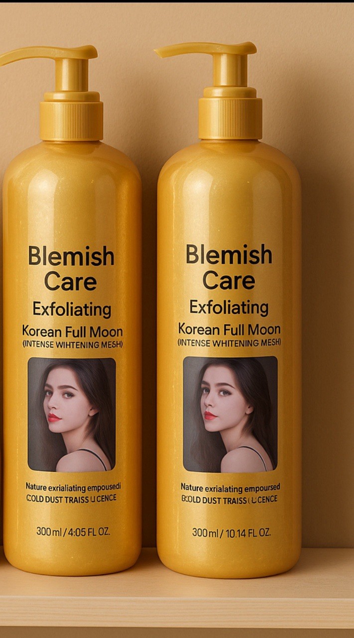 Blemish Care Korean Full Moon Set – Exfoliating + Beauty Lotion