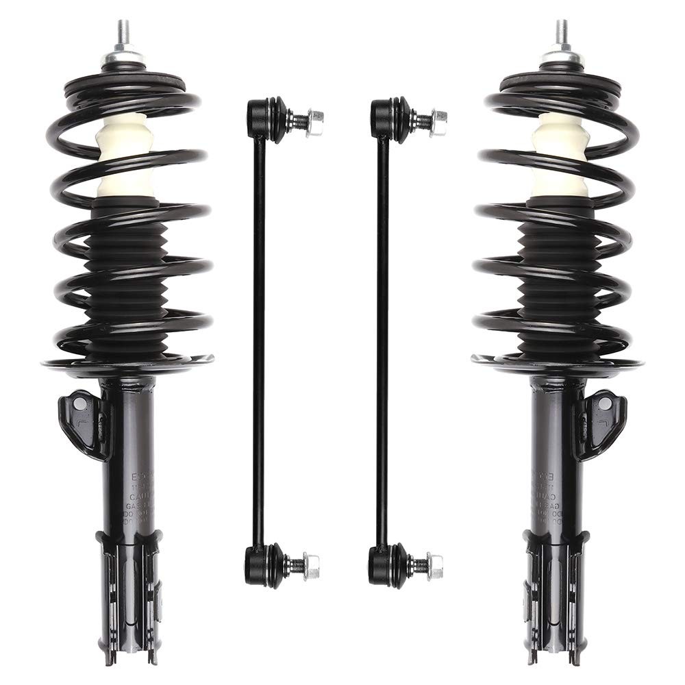 Front Strut Spring Assembly Stabilizer Bar Link Fits 2012-2015 Toyota Prius C