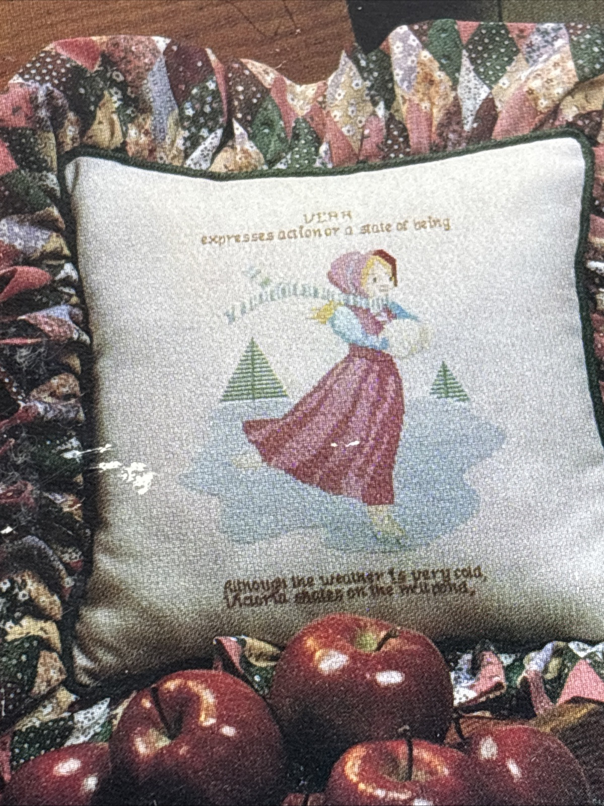 June Grigg Graphs for Grammar Book 16 Cross Stitch Pattern