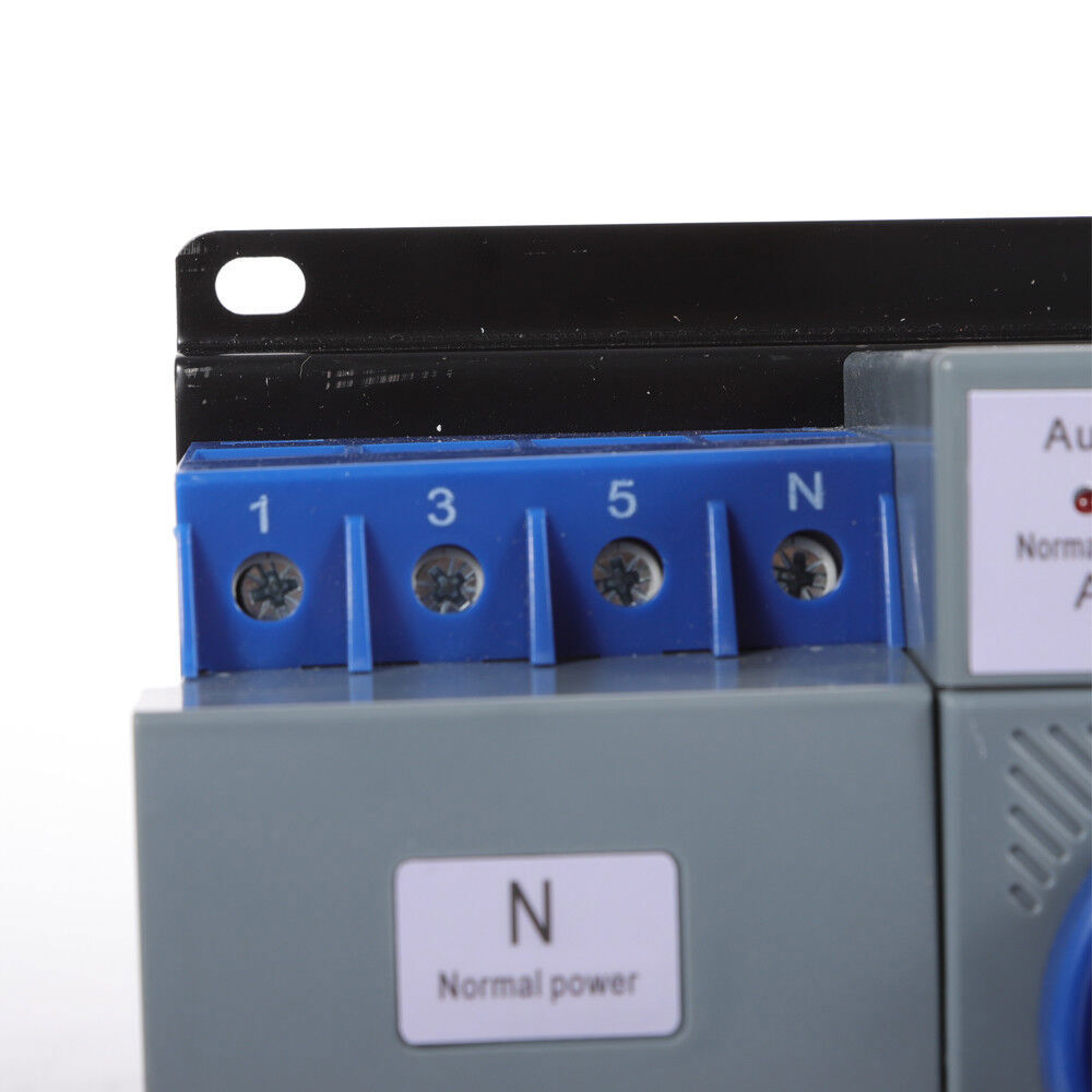 110V 63A 4P Dual Power Automatic Transfer Switch For Generator Changeover Switch