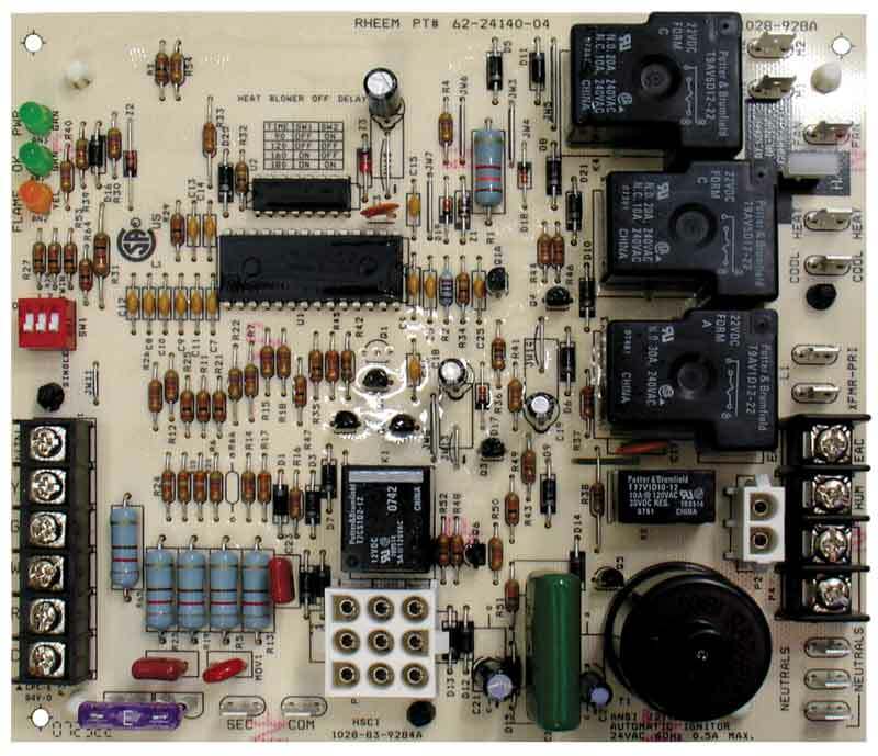 OEM Rheem / Ruud Spark Ignition Control Board 62-24140-04 IFC BOARD 622414004