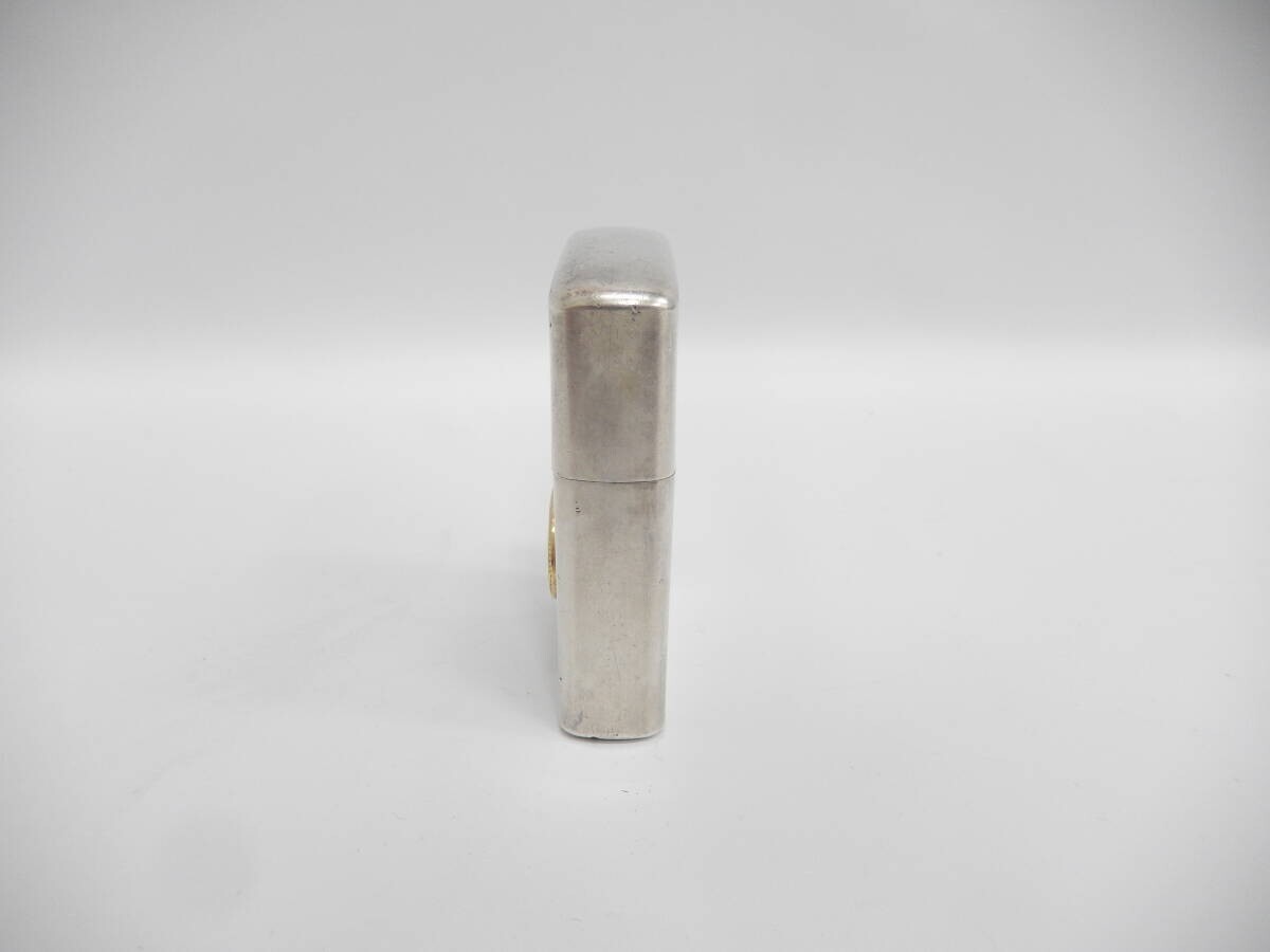 BURBERRY Gas Lighter Silver without box
