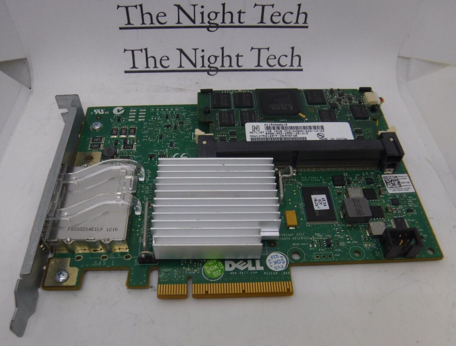 Dell 0VVGYD PERC H800 SAS Raid Controller With 1GB Cache