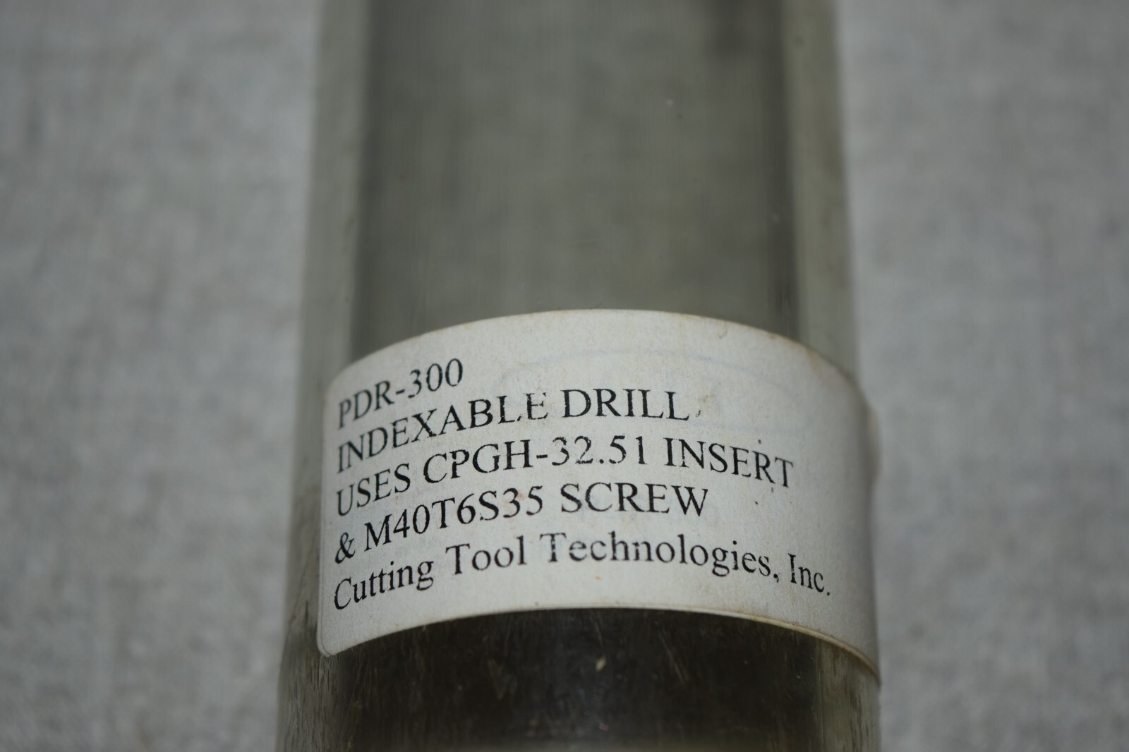 Indexable Drill PDR-300 Dia. 1.105" Cutting Tool Technologies