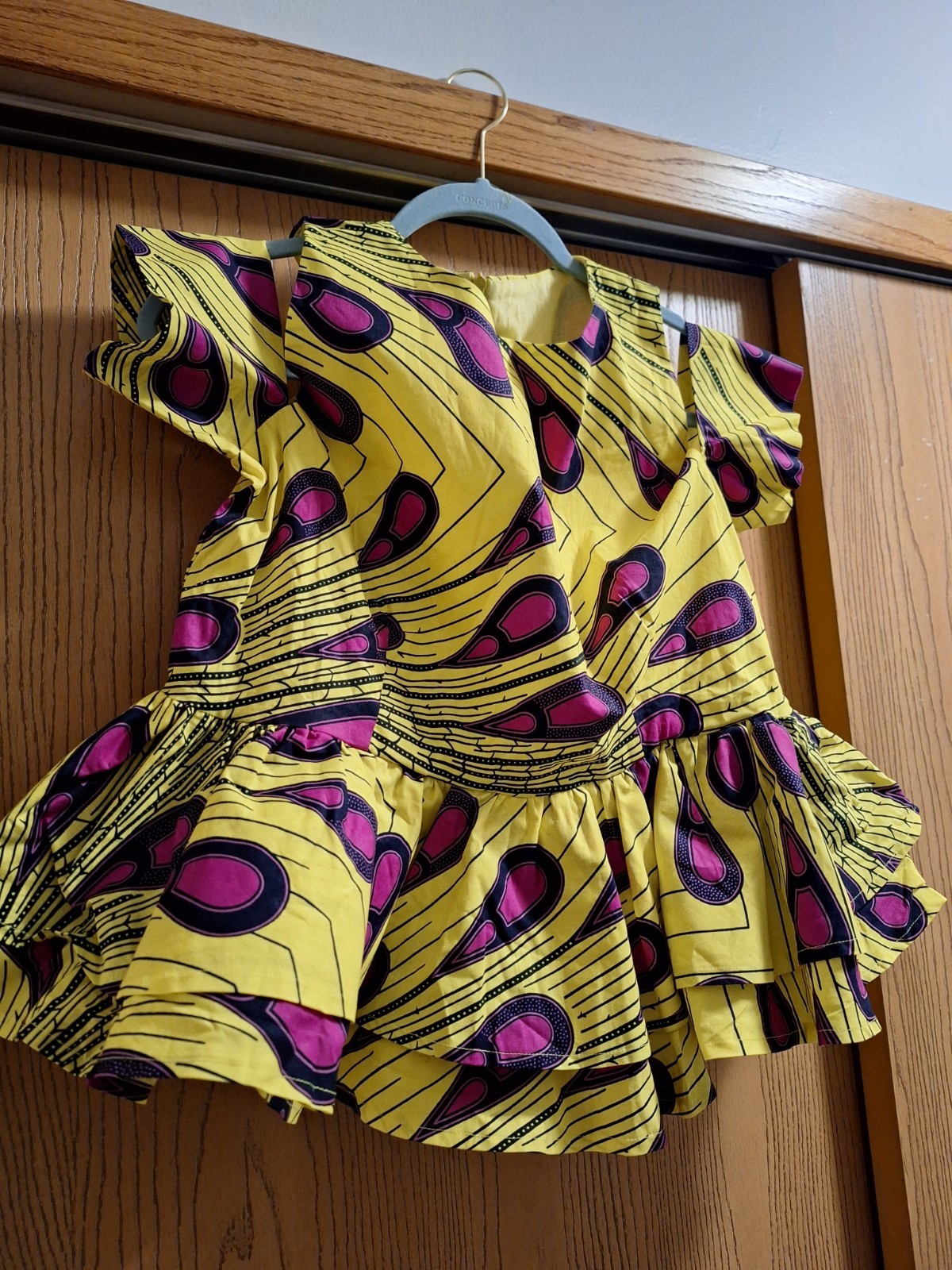 Women's African Print Top Size 12 To 14