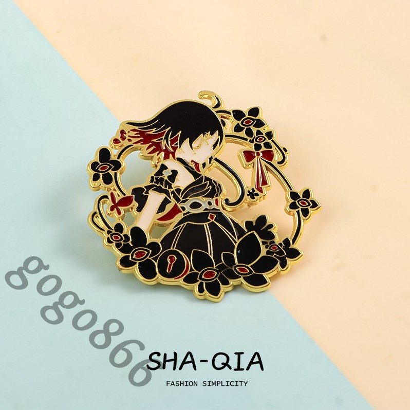 Badge Bag Pendant Honkai: Star Rail Seele Emblem Harajuku Accessories Gifts