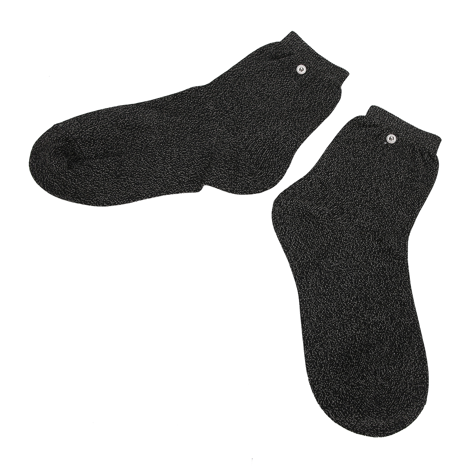 SILVER CONDUCTIVE ELECTRODE SOCKS FOR NEUROPATHY TENS MASSAGE THERAPY MACHINE us