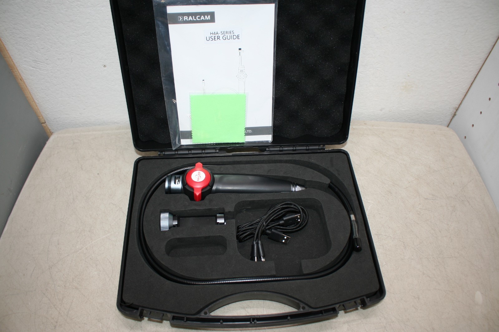 Ralcam H408A Steering Borescope Endoscope Camera 6ft. for Android & iPhone
