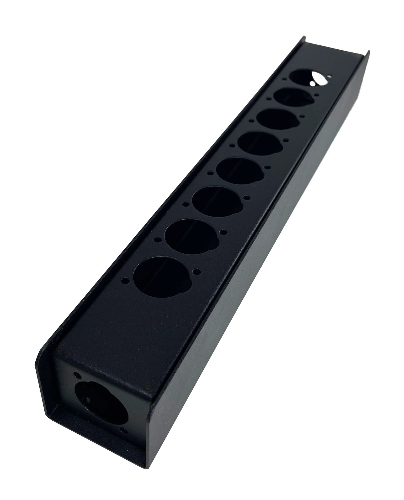 PROCRAFT PB1H-8X1X1X-BK Steel Project Box 12-5/8" x 1-7/8" x 1 5/8" w/10 "D" pun