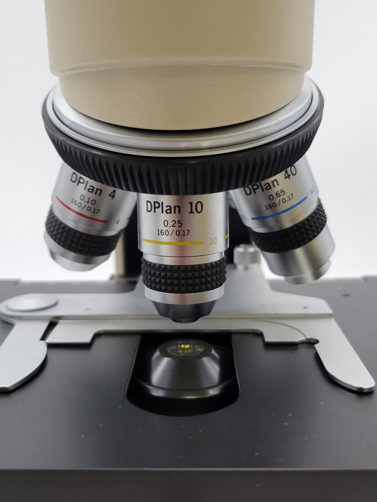 Olympus Microscope BH-2 with Binocular Head & 4x, 10x, 40x, 100x Objectives BH2