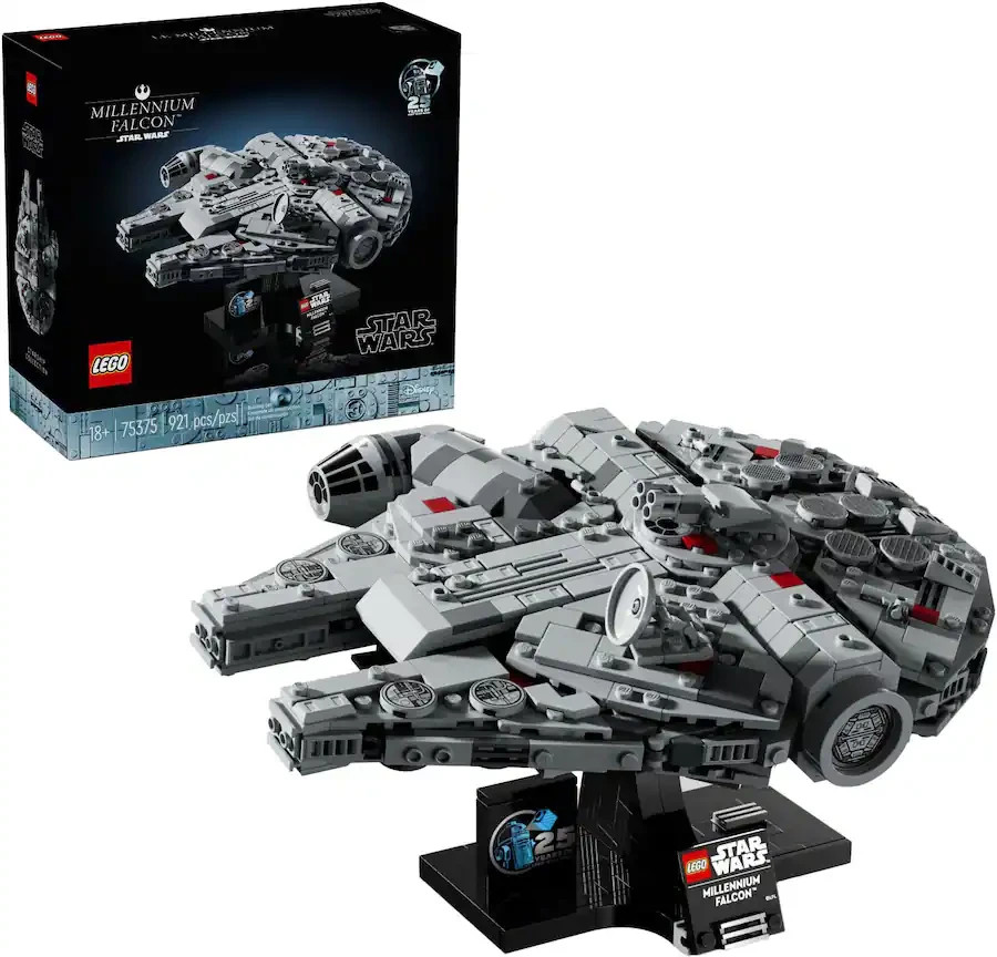 LEGO - Star Wars Millennium Falcon 25th Anniversary Buildable Starship Model