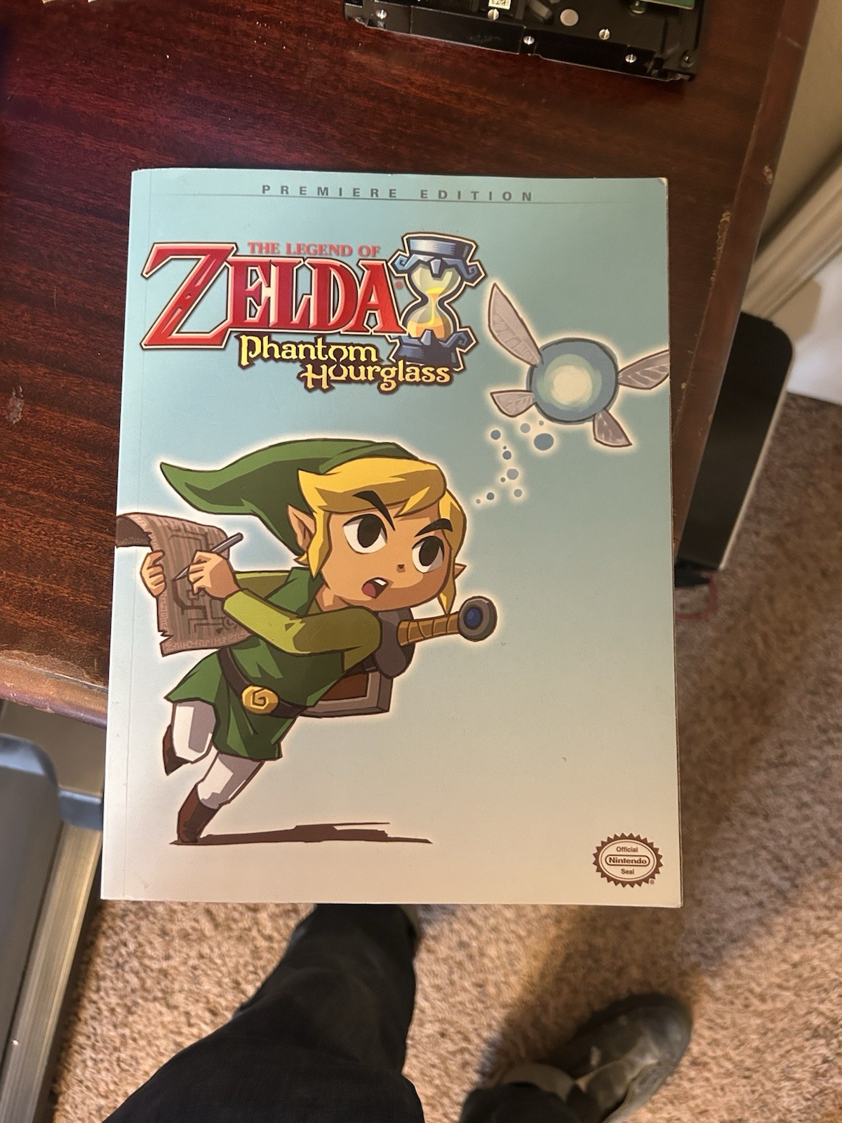 Legend of Zelda Phantom Hourglass Strategy Guide Premiere Edition