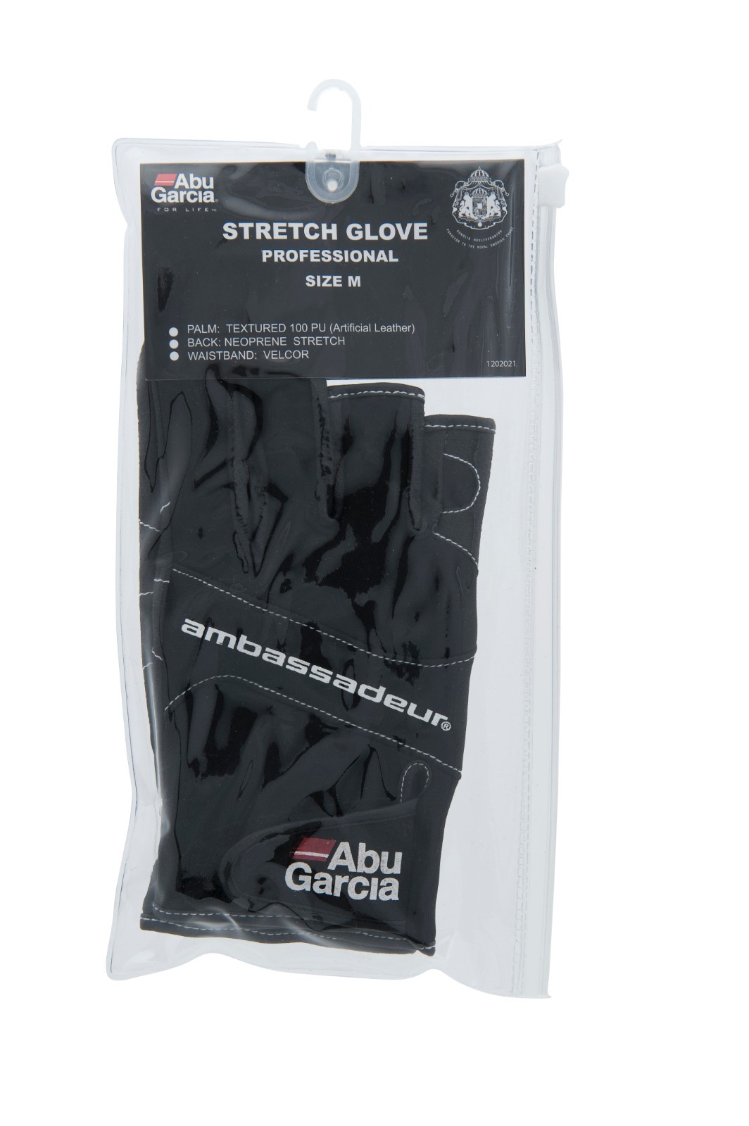 Abu Garcia NEW Neoprene Stretch Fishing Gloves Black - All Sizes