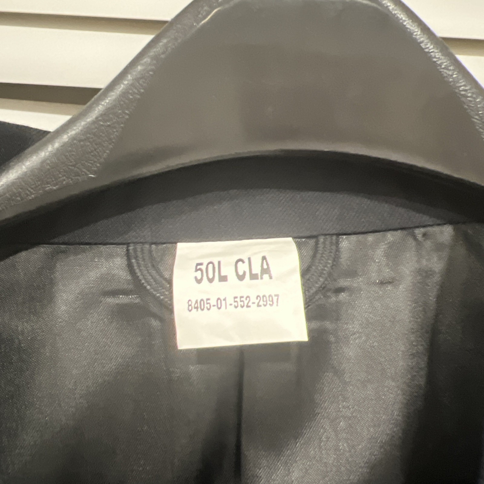 Army Dress Blue Jacket Size 50, Long New