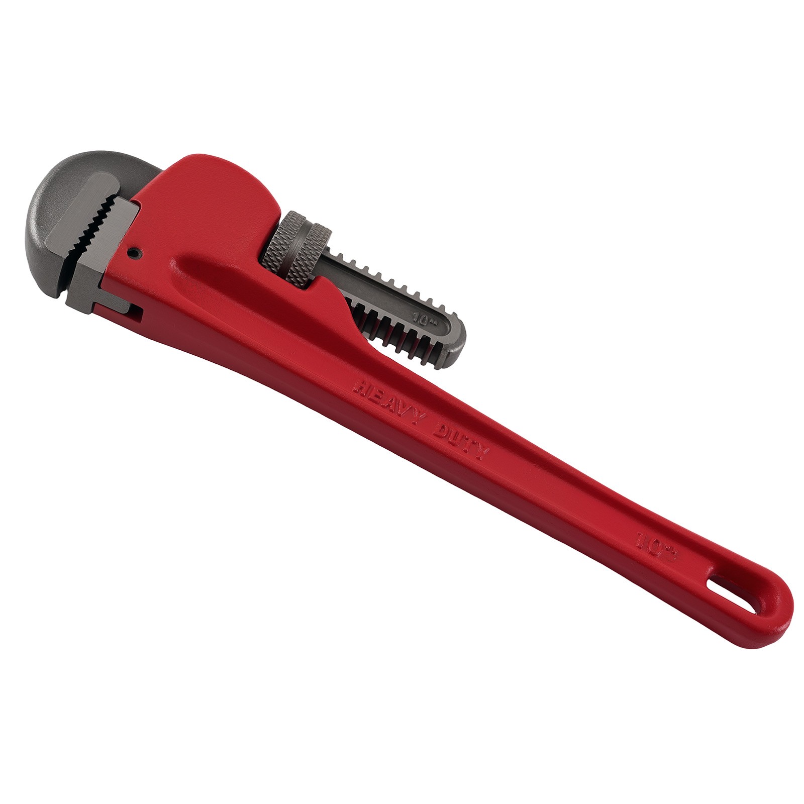 10 in Adjustable Heavy Duty Pipe Wrench CRV 250mm Jaw Plumbing Wrench Tool