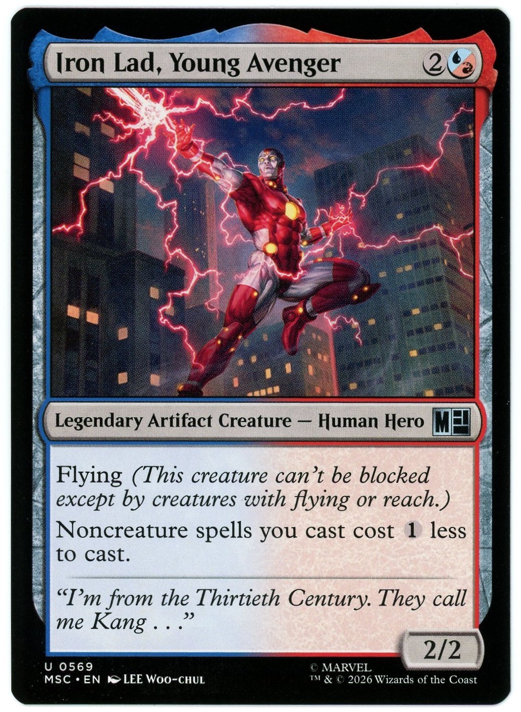 Iron Lad, Young Avenger - 0569 - Commander: Marvel Super Heroes MSC - MTG NM/M