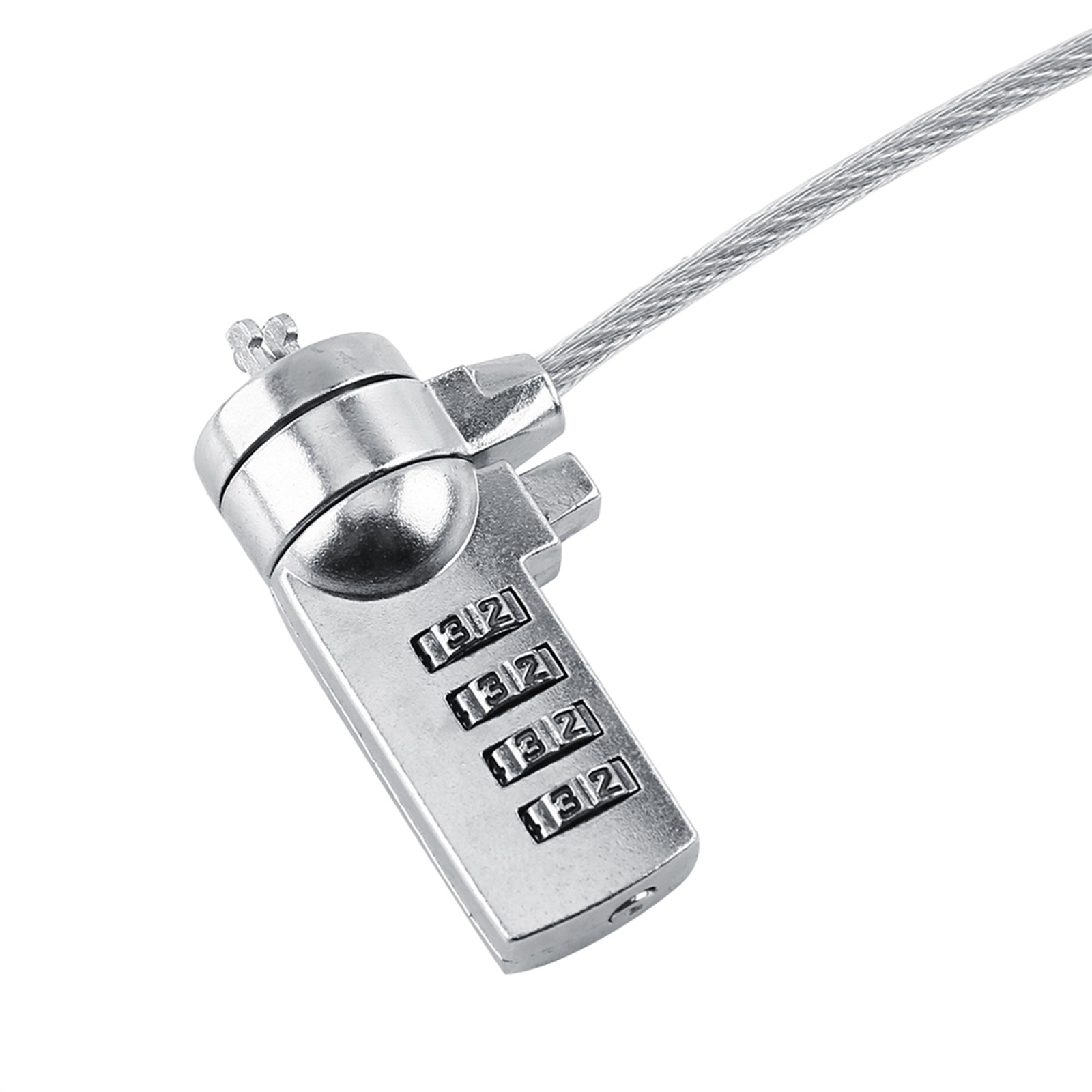 Laptop Combination Security Lock Cable Chain Theft Deterrent 4 Digit