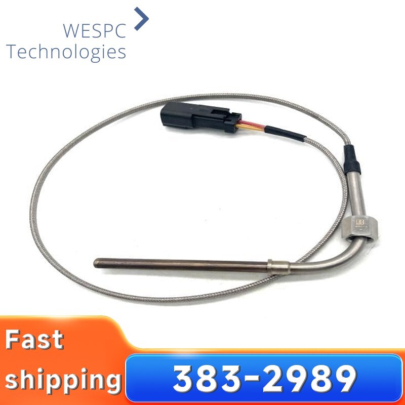 383-2989 Temperature Sensor For CAT E3508B E3512B E3516B Excavator G3508 Engine