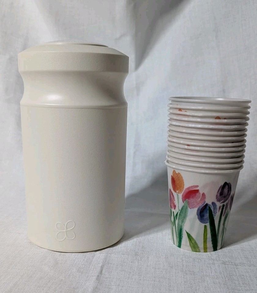 Vintage Dixie Cup Dispenser Bathroom Countertop Holder  5oz Cups