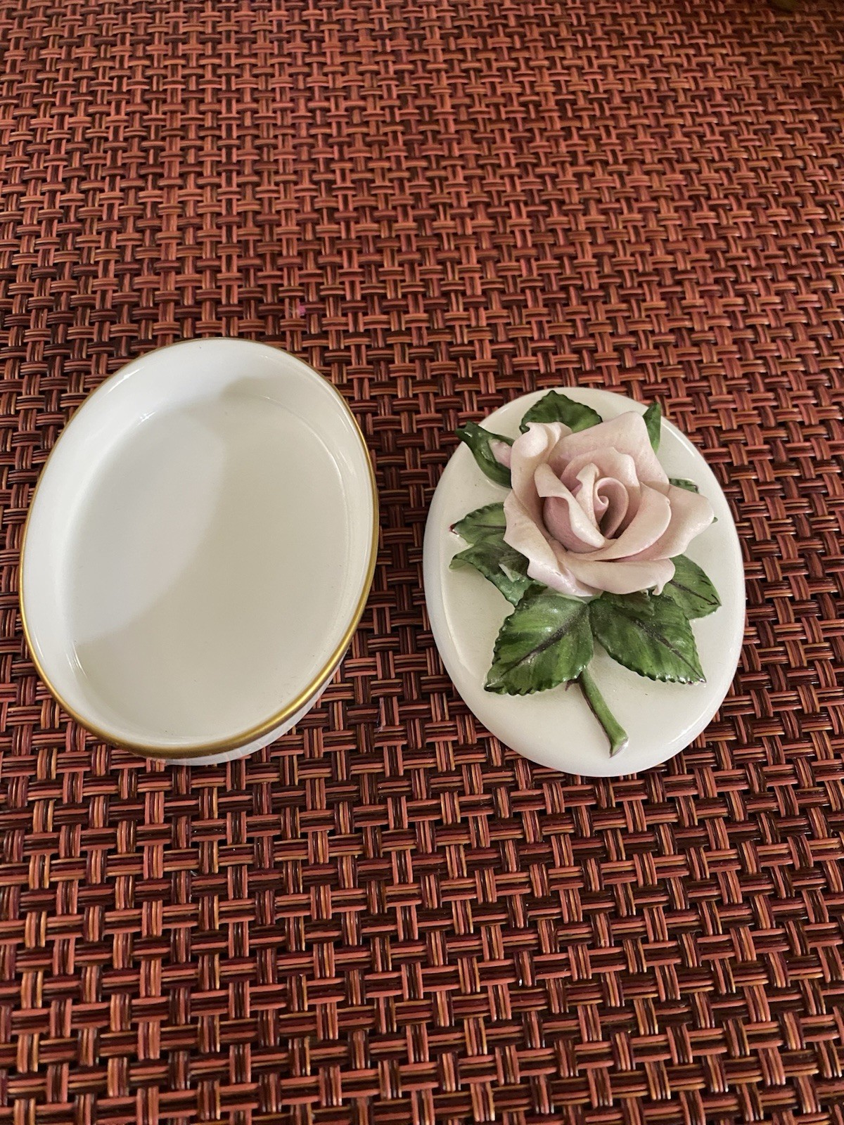 Lenox the Rose Trinket Box