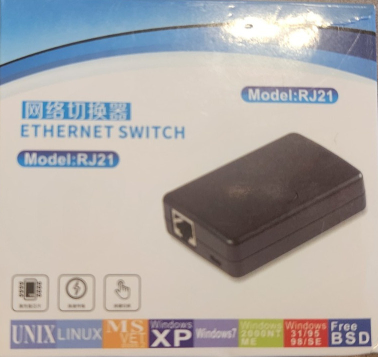 Ethernet Switch 1 port model RJ21