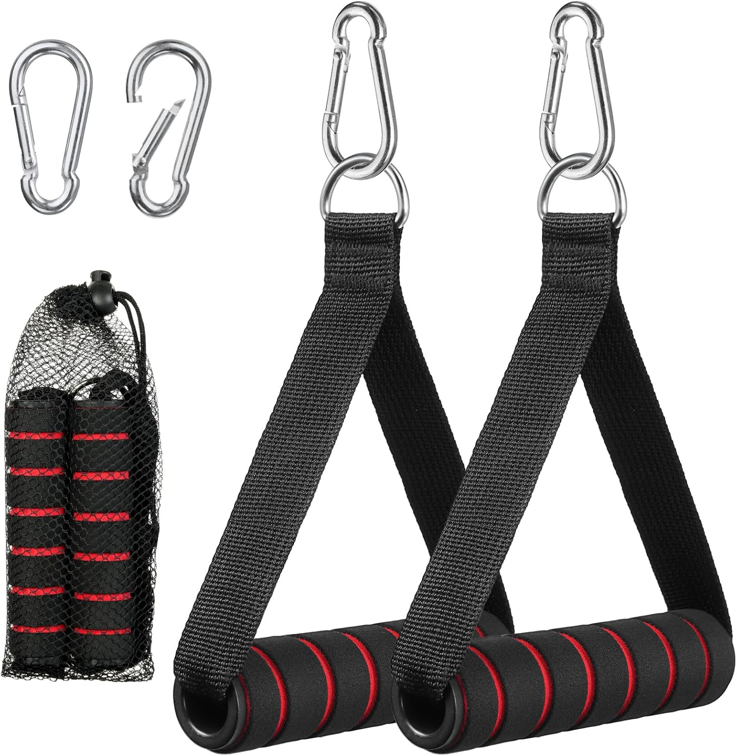 Exercise Handle, Resistance Bands Handle, Replacement Handle Attachments for Cab