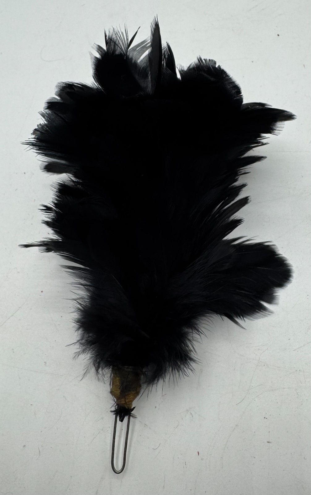 Vintage Royal British Army Military Feather Hackle Dress Headgear Plume Black