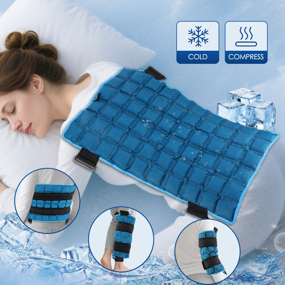 Extra Large Flexible Back Ice Packs for Injuries Reusable 13”x 22” Cold Pack
