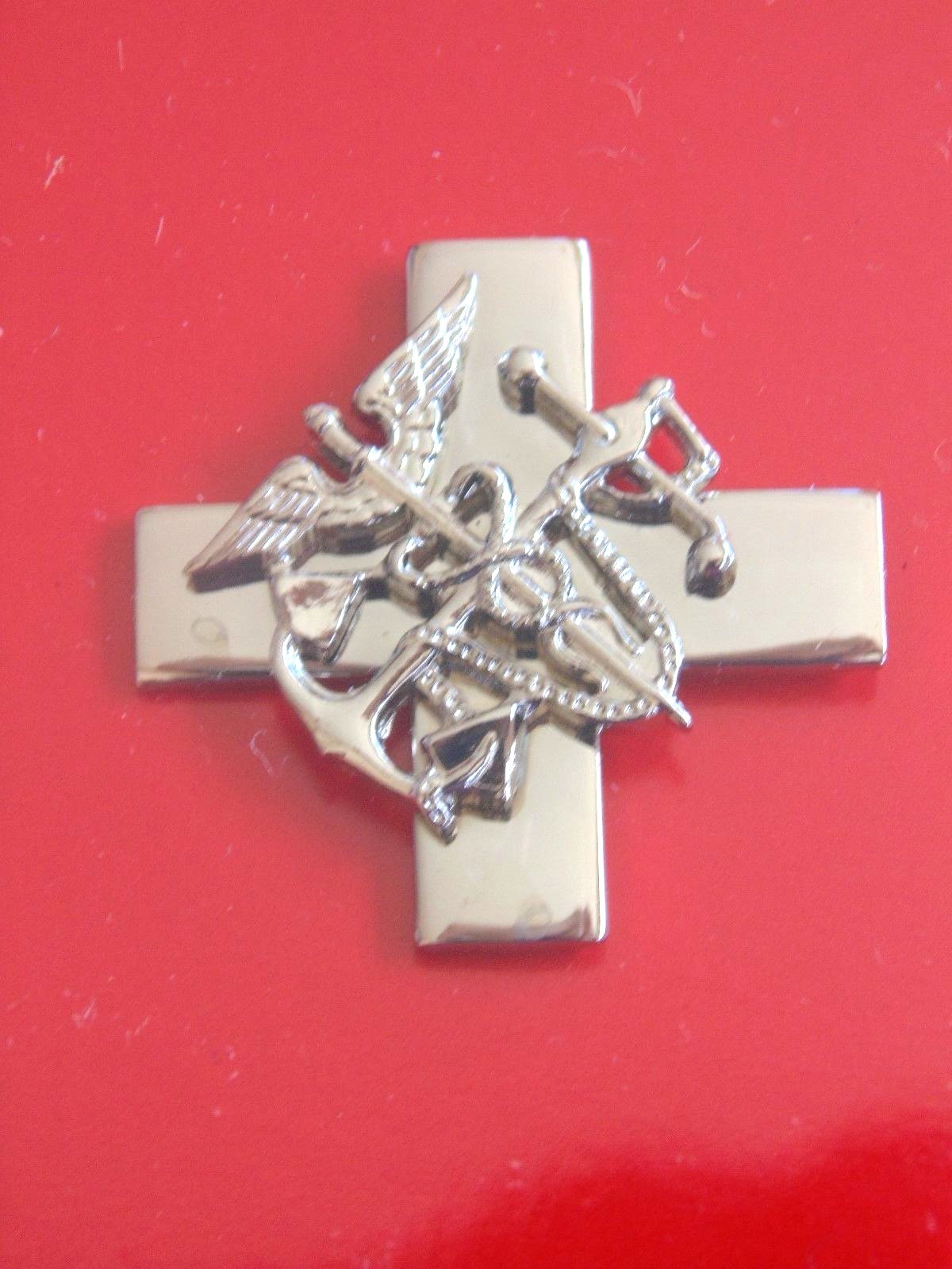 US NAVY NAVAL SHIP SHORE FIELD MEDICAL READINESS FULL SIZE QUALIFICATION BADGE S
