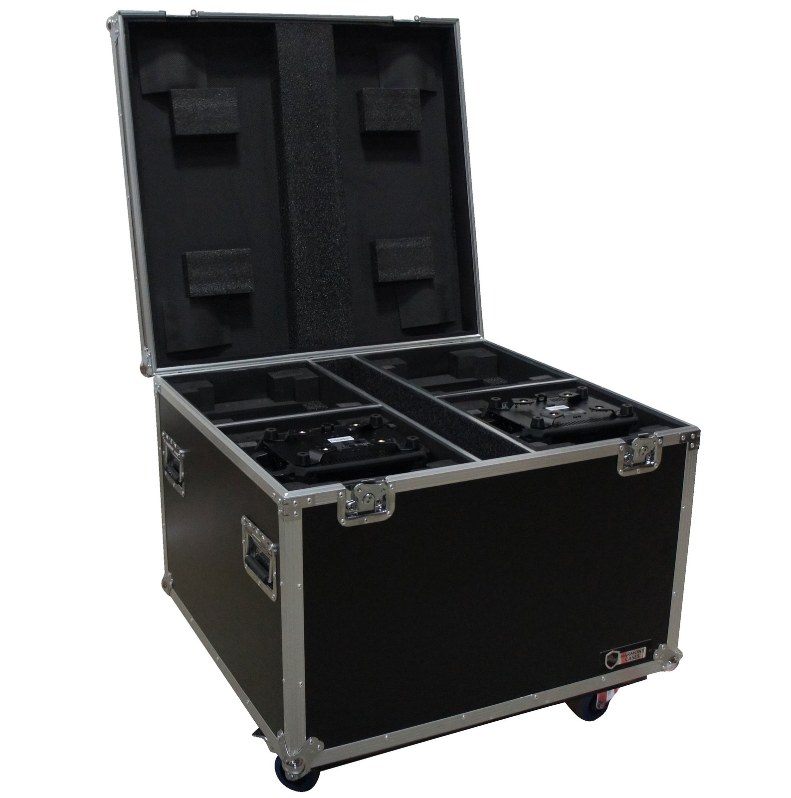 Harmony HC4CH140SR Lighting Quad Space Medium Moving Head Light Flight Case New