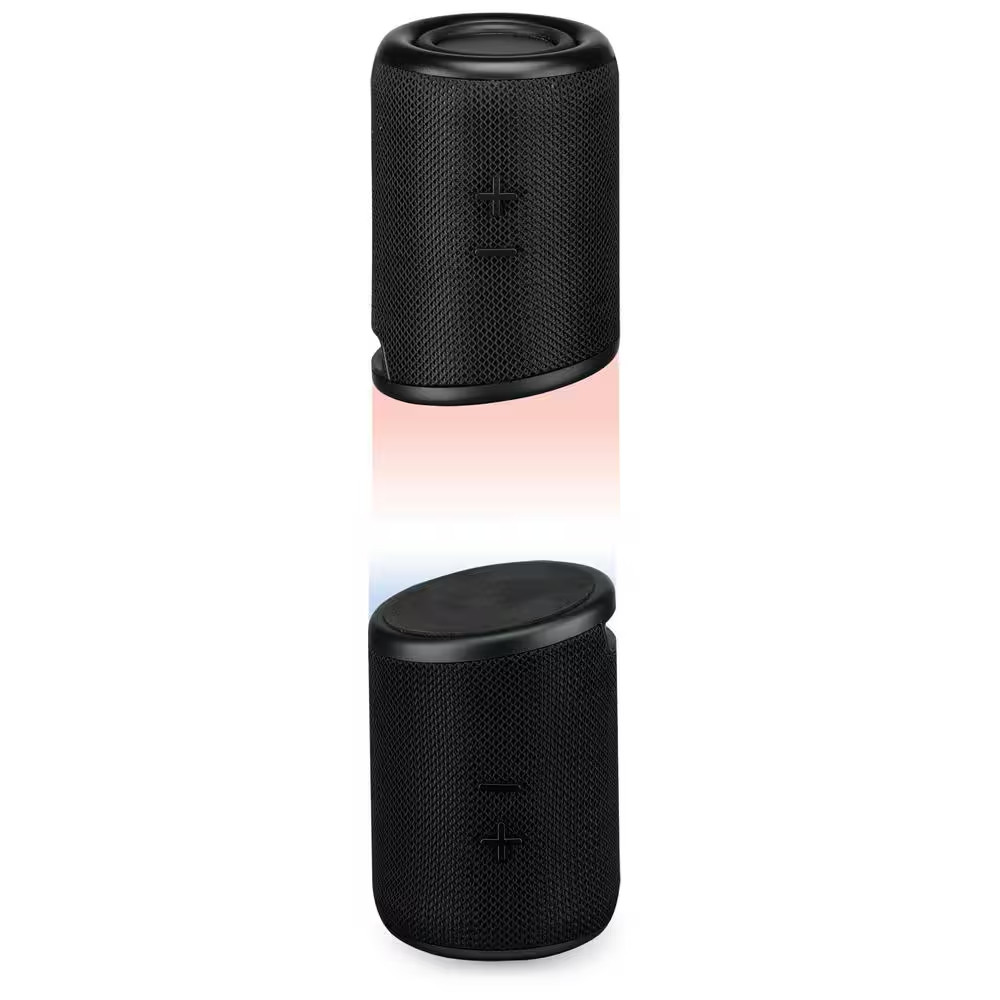 Magnetic plus Portable Wireless Speakers with Rubberized Coating and True Wirele