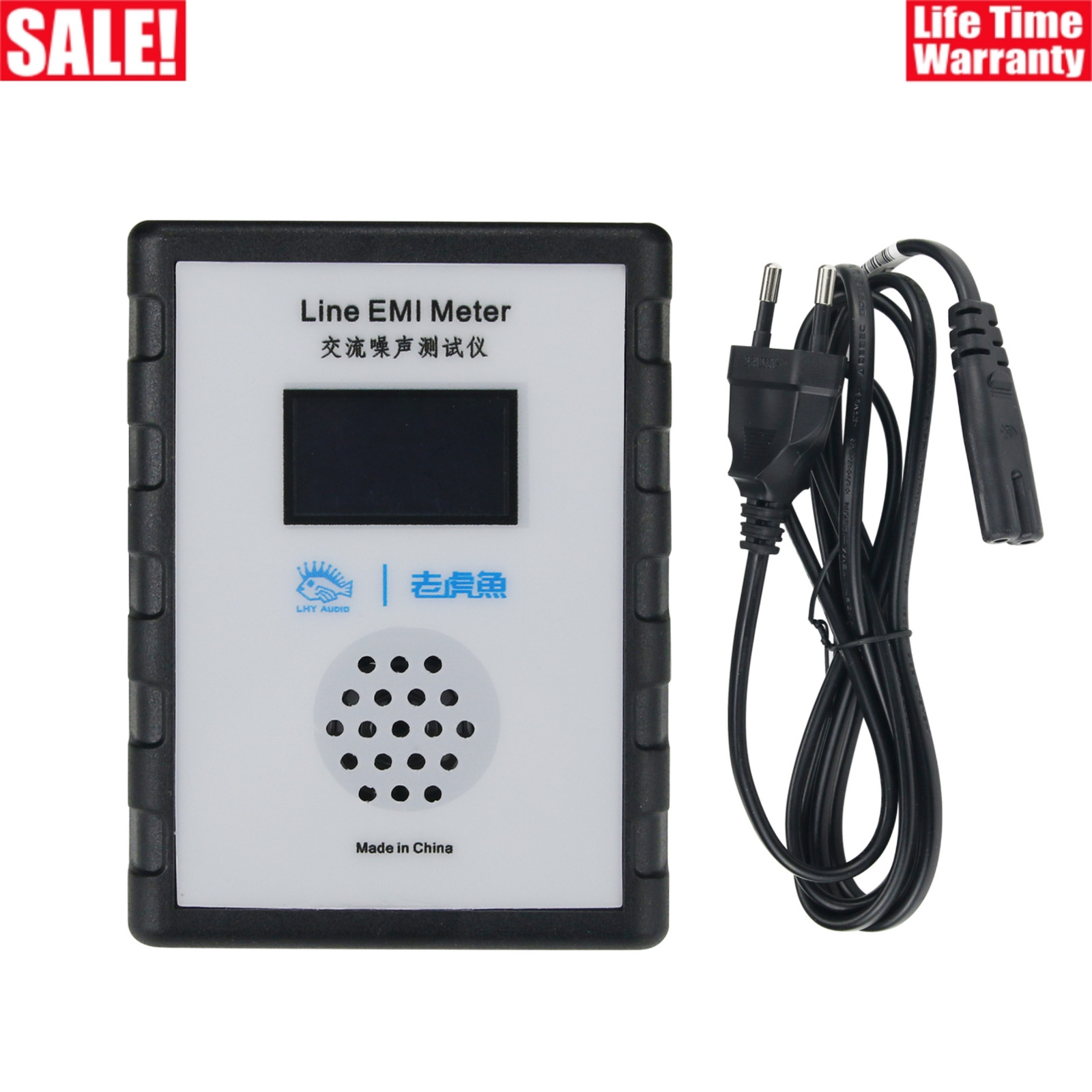 Line EMI Meter Mains Noise Tester Broadband Power Supply Meter Ripple Analyzer