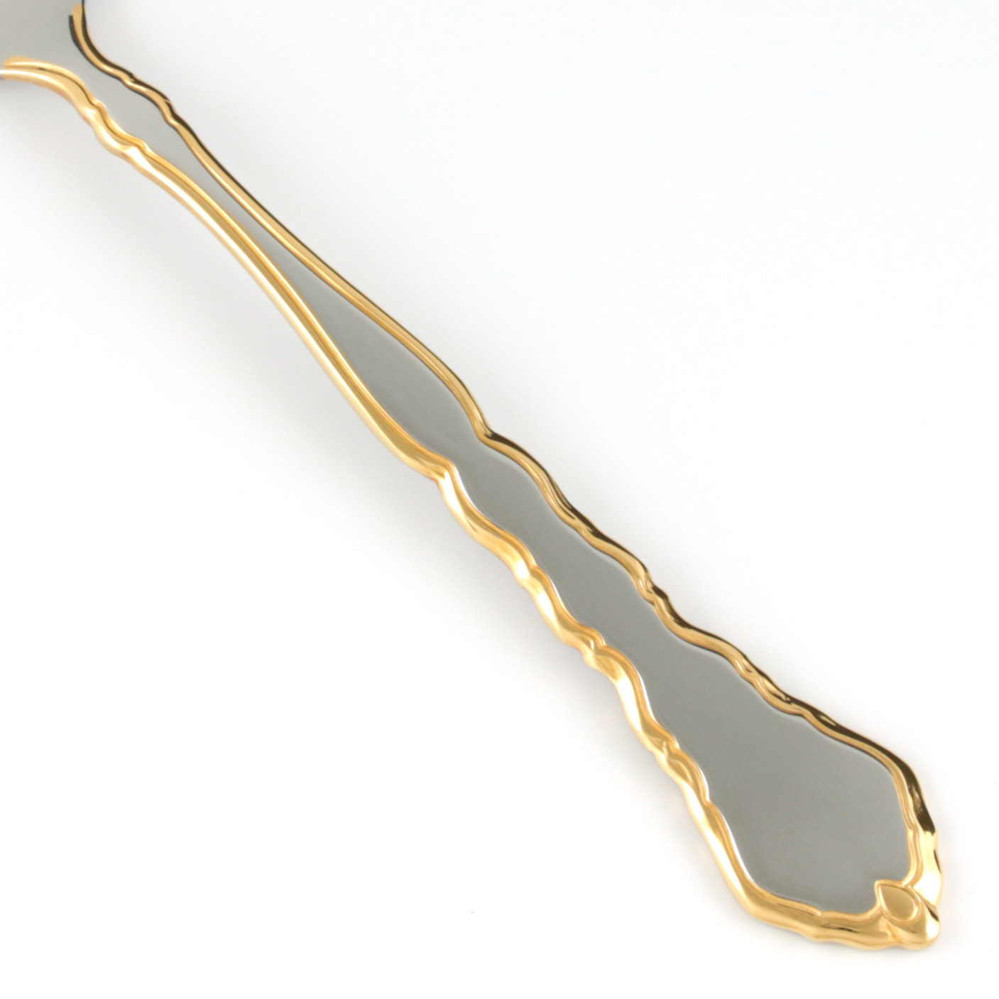 Oneida Community GOLDEN ROYAL CHIPPENDALE Stainless Gold Glossy CHOICE Flatware