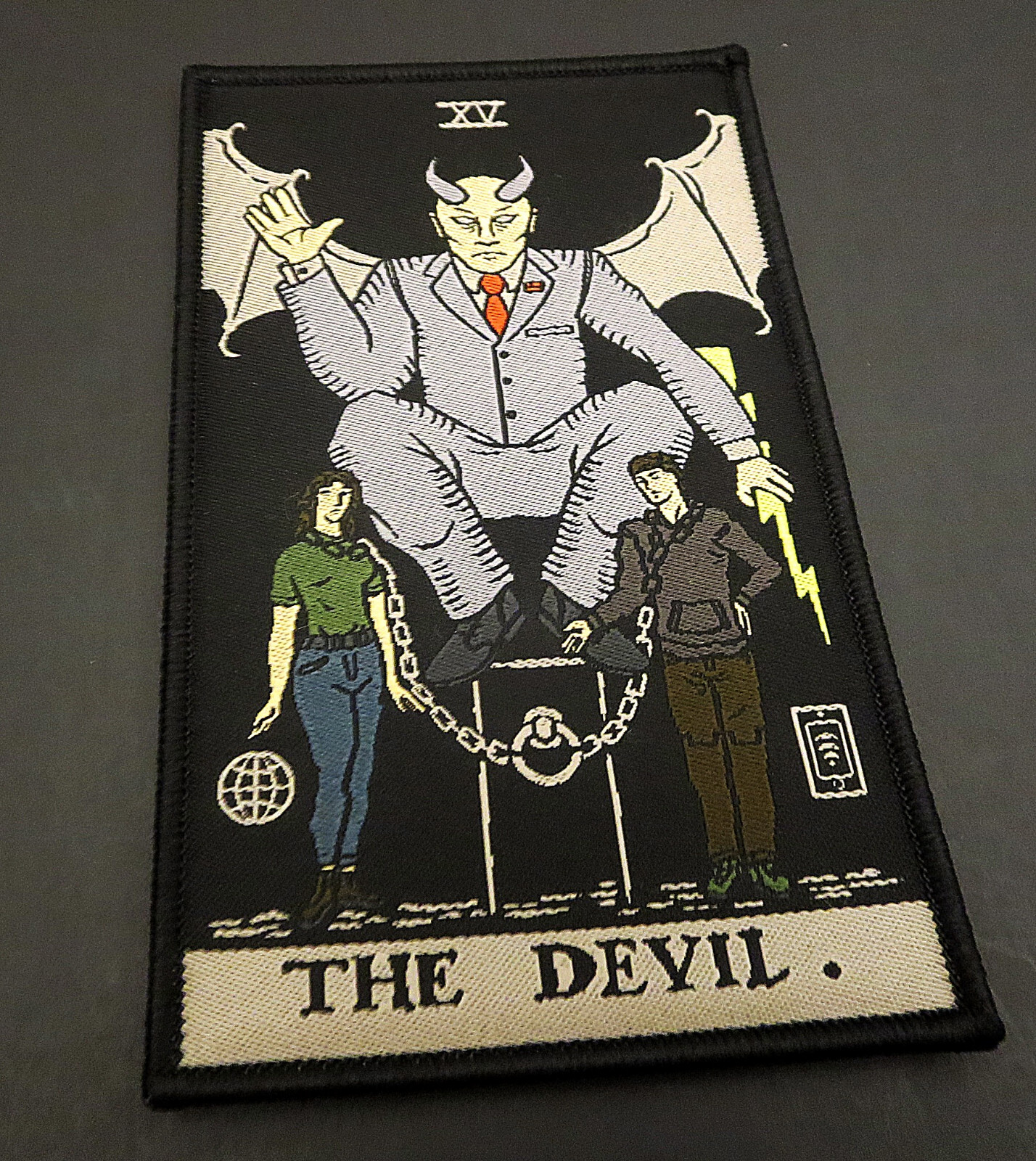 TASK FORCE DOOMER 'THE DEVIL' TAROT PATCH NEW TFD END FALL BCS WRMFZY FOG