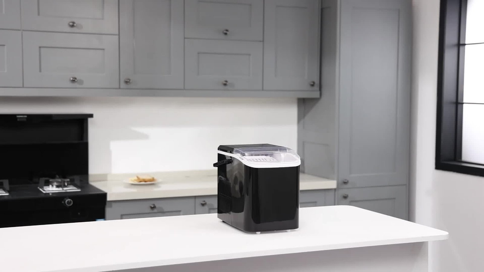 Home Ice Maker Fast, 2 Sizes Bullet - shaped, Self - cleaning for Various Scenes