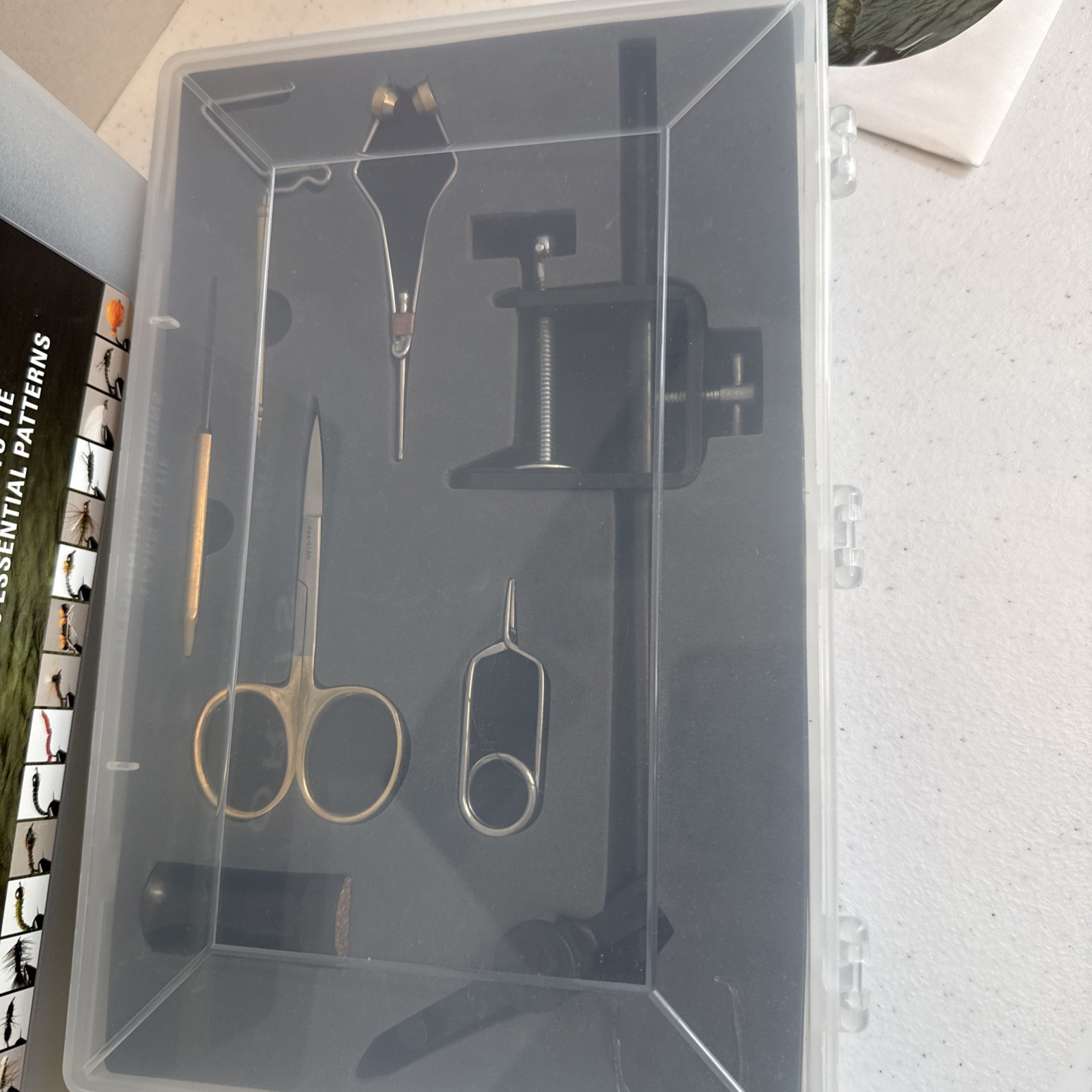 Orvis Premium Fly Tying Kit Used- All Tools And Instruction Video Only🔥👀