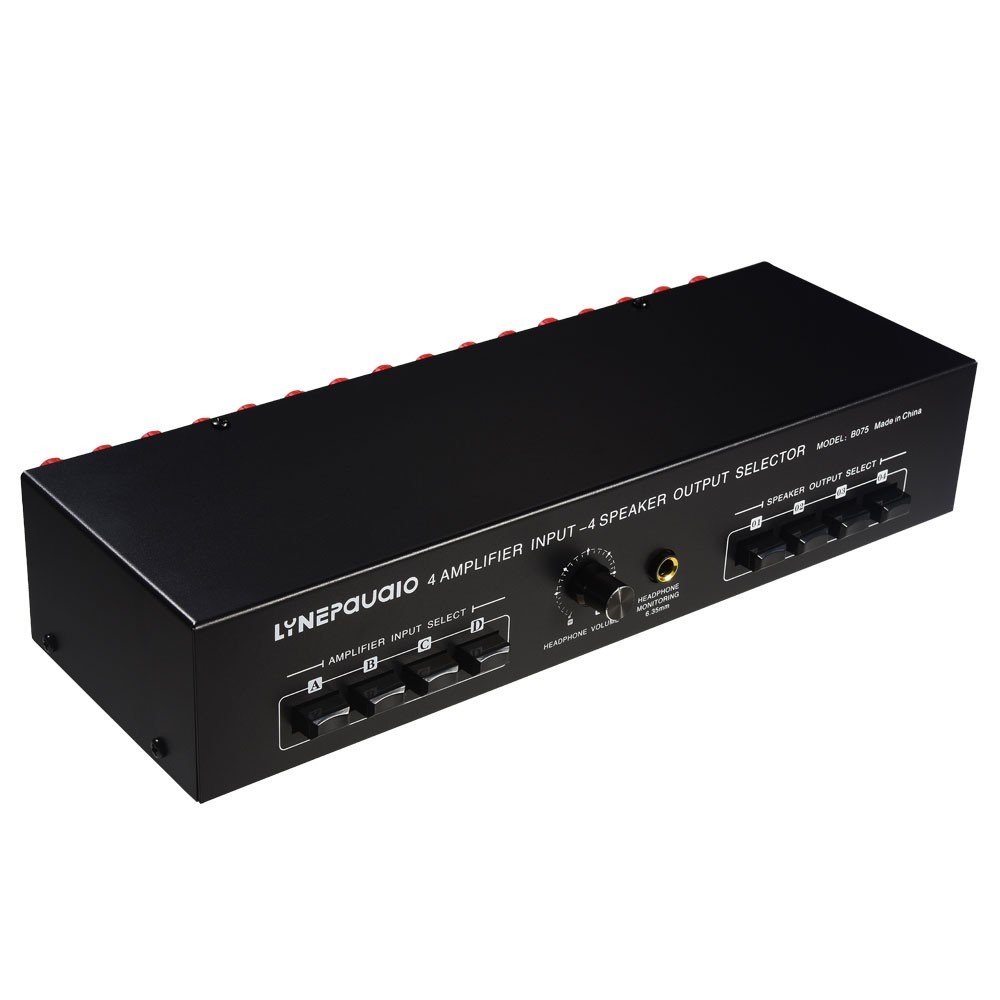 B075 4-IN 4-OUT Power Amplifier Speaker Switcher 300W Speaker Distributor