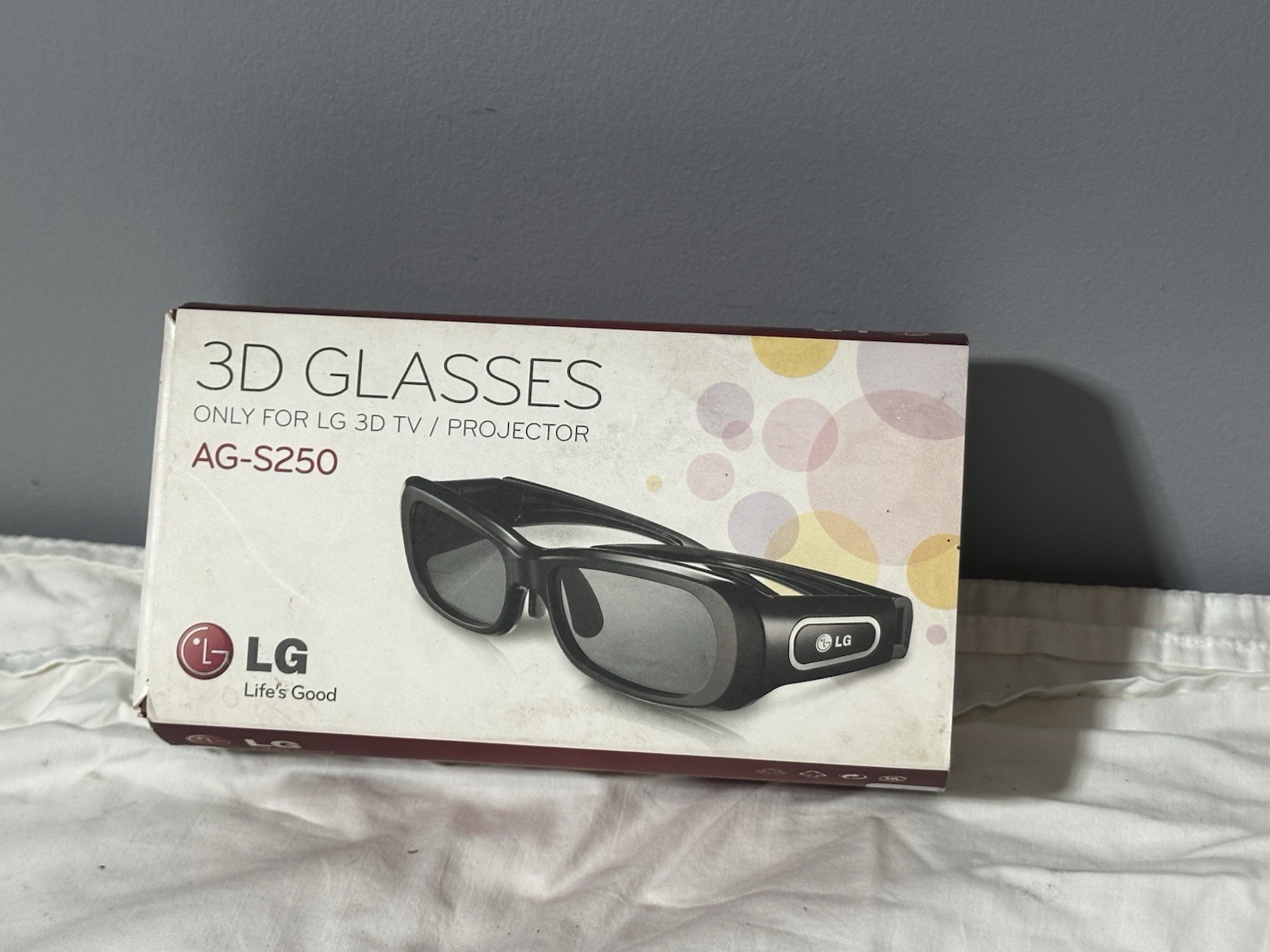 LG AG-F310 Cinema 3D Glasses - Black