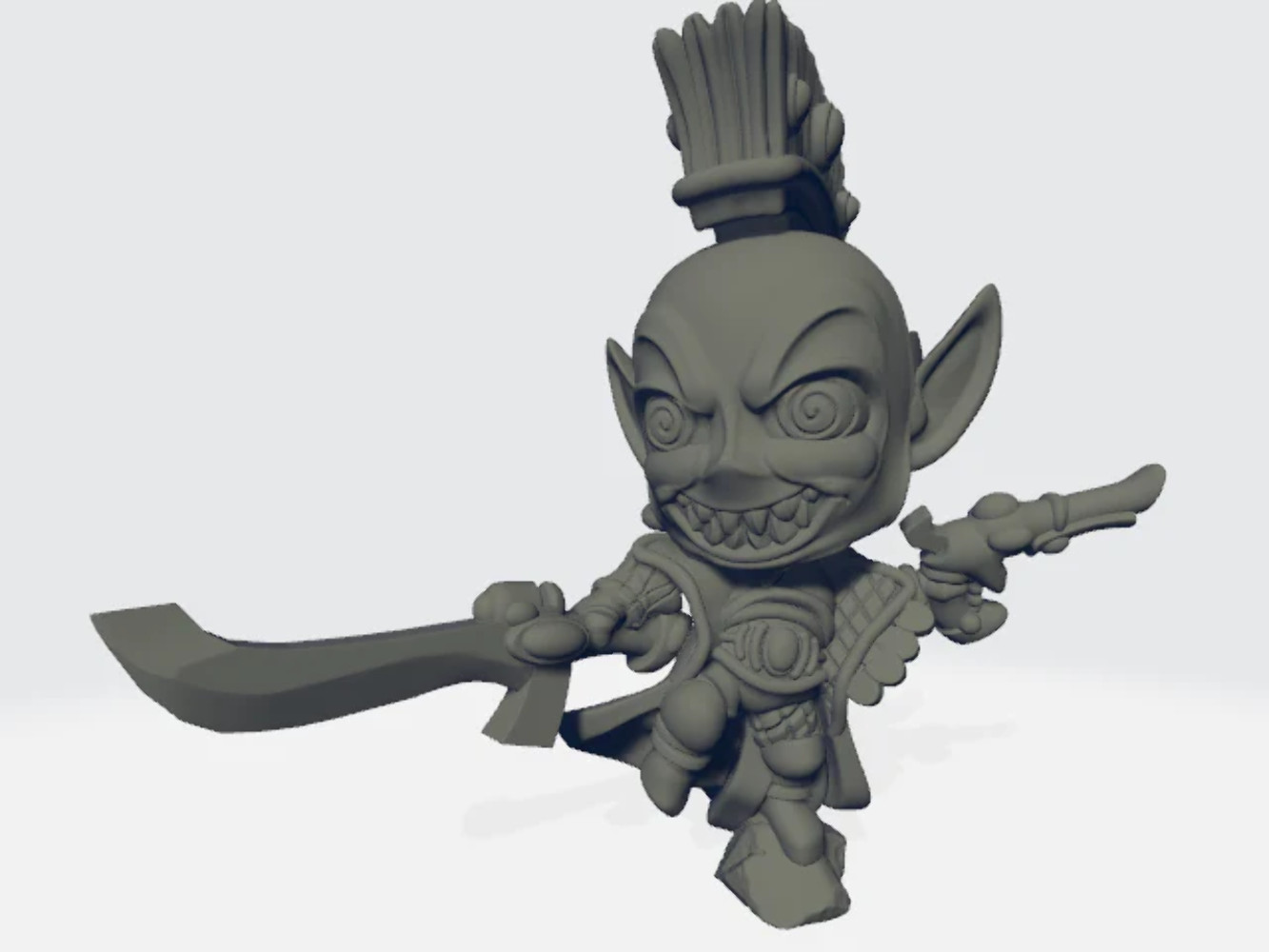 Grimdark Cuteness - Juggler #1