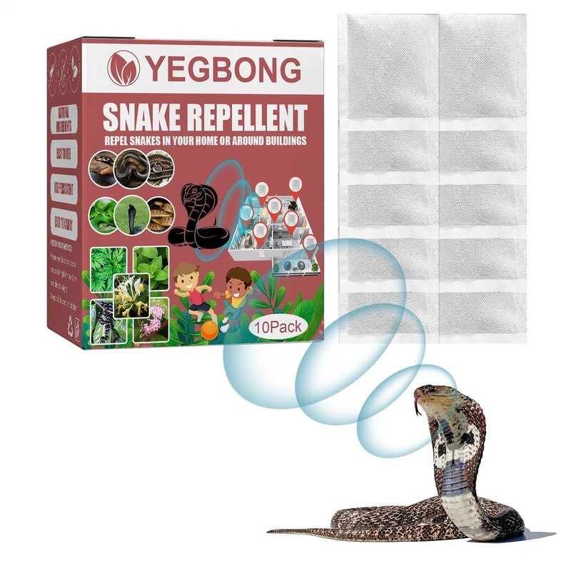 10 Pack Outdoor/Indoor Snake Repellent, Drives Away Snakes Safely Effectively US