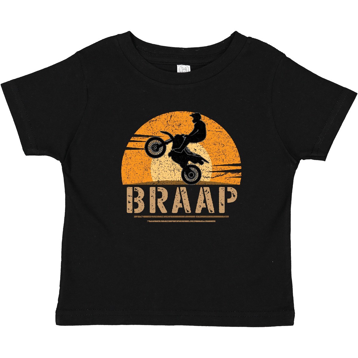 Inktastic Motocross Braap BMX Sports Baby T-Shirt Motorized Bike Race Racing