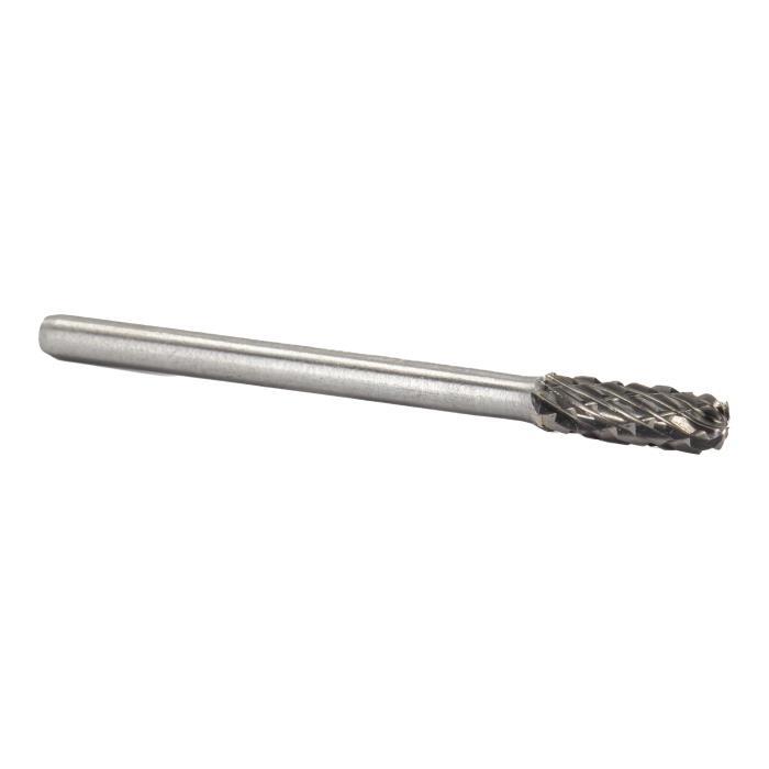SC-42 1/8 X 9/16 Cylindrical Carbide Bur with 1/8 Shank