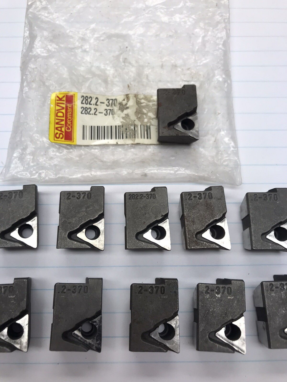 1 pc.  282.2-370 SANDVIK INSERT NEST (loc stk)