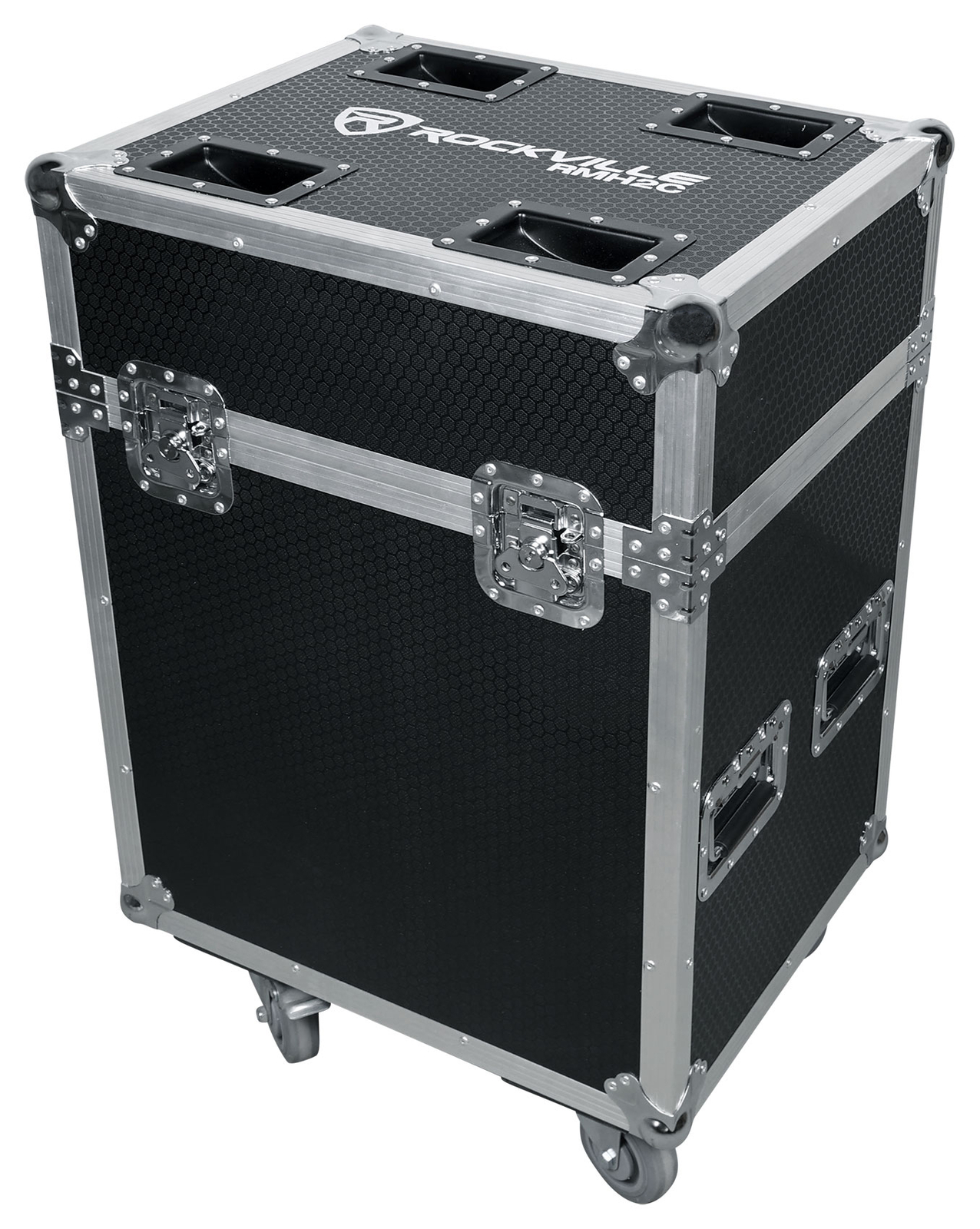 Rockville Road Case Fits (2) Chauvet Intimidator Hybrid 140SR Moving Head Lights
