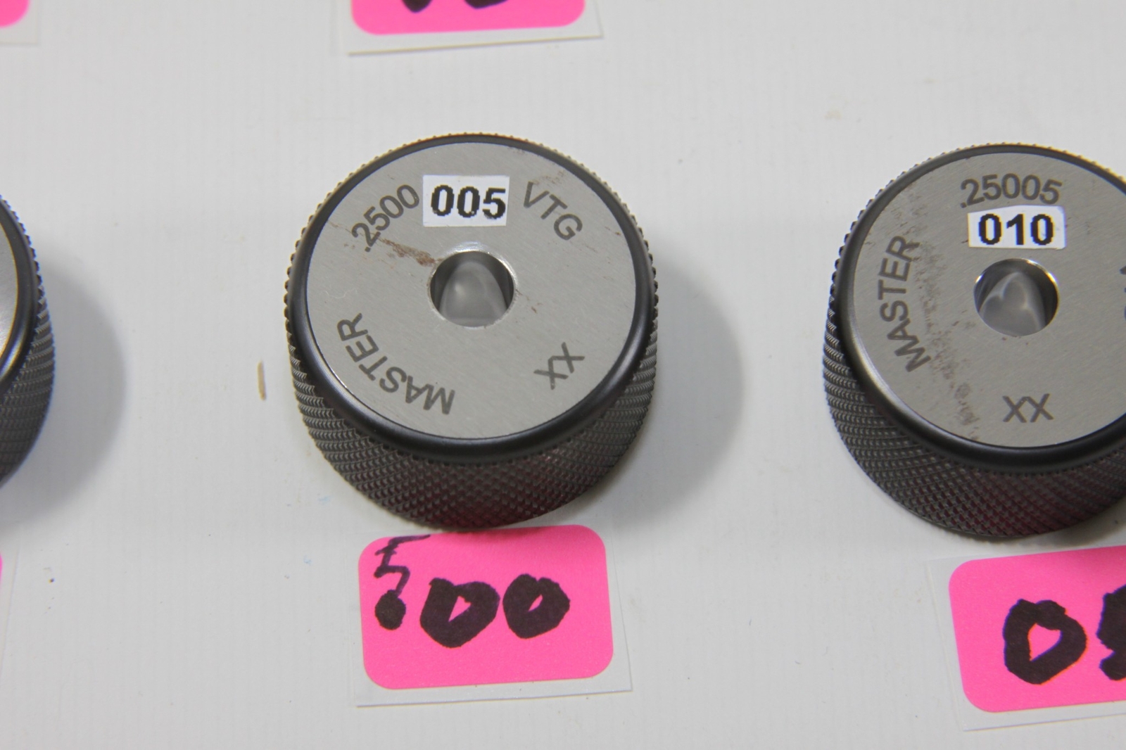 VERMONT GAGE MASTER RING GAGE STEEL XX .24035-.25025 PN 231105310