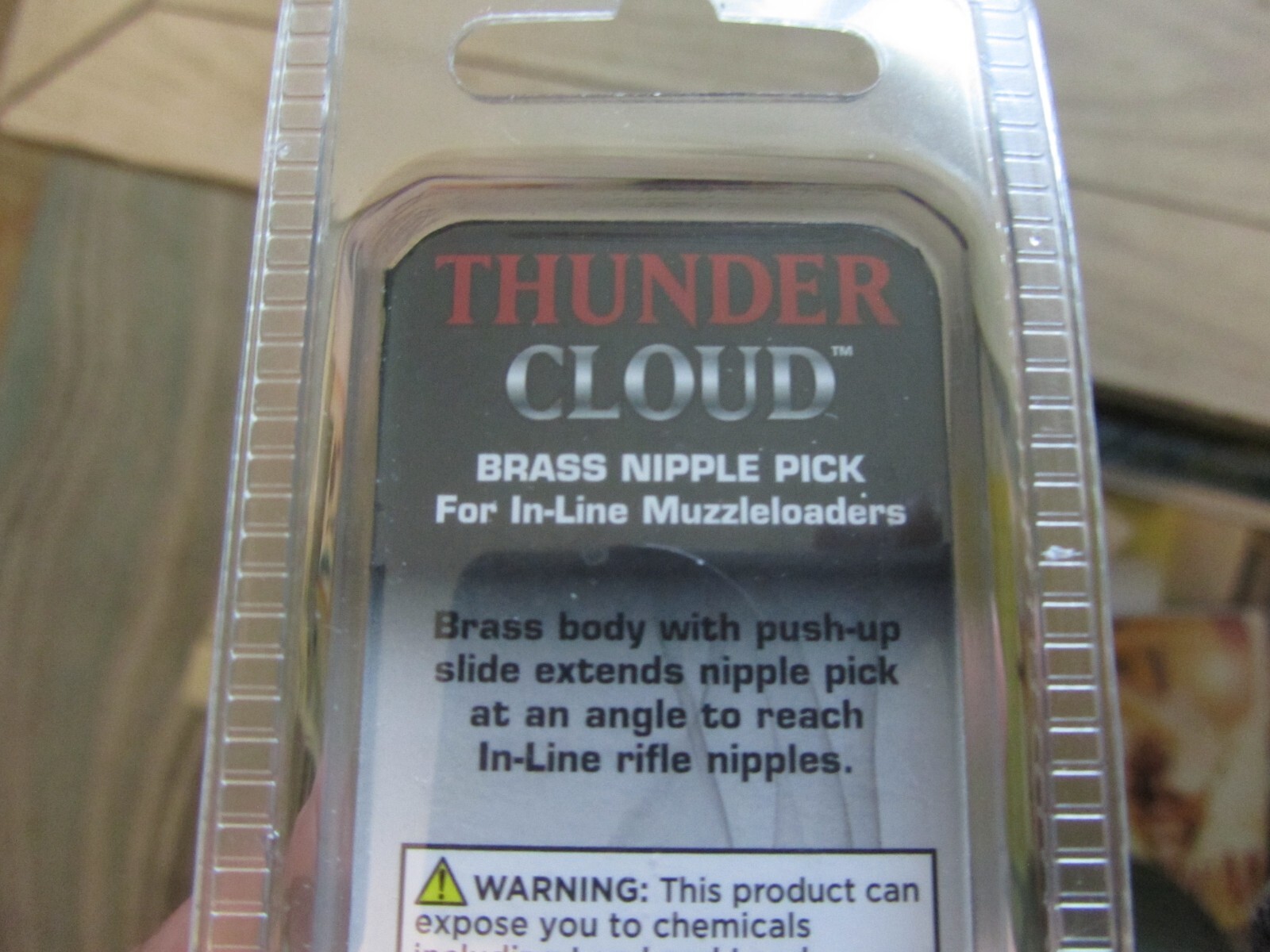 D510 Thunder Cloud Brass Nipple Pick for In-Line Muzzzleloaders